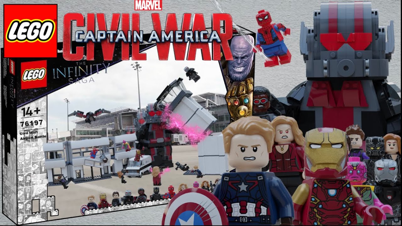 The Ultimate LEGO Captain America: Civil War Set.. - YouTube