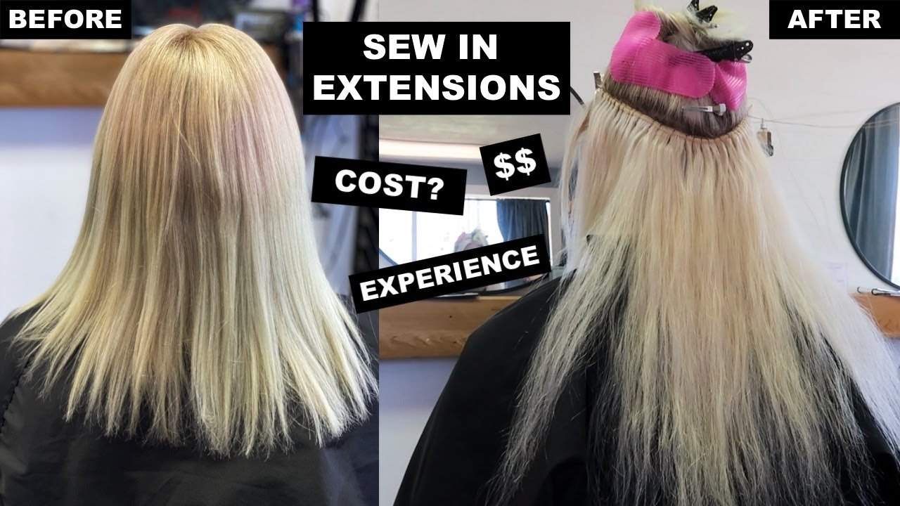 Getting Sew In Extensions Price, Upkeep, Experience YouTube