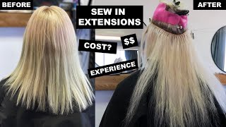 Getting Sew In Extensions | Price, Upkeep, Experience