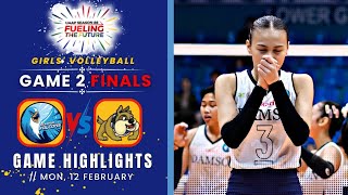 ADU VS. NUNS Full Game Highlights | Game 2 FINALS | UAAP Season 86 Girls' Volleyball | Juniors Div.