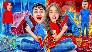 Tek Renk Kirmizi Vs Mavi̇ Kapişma Eli̇f Si̇nem Egemene Karşi Ki̇m Kazandi ??