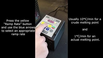 Performing a Melting Point with a Digimelt