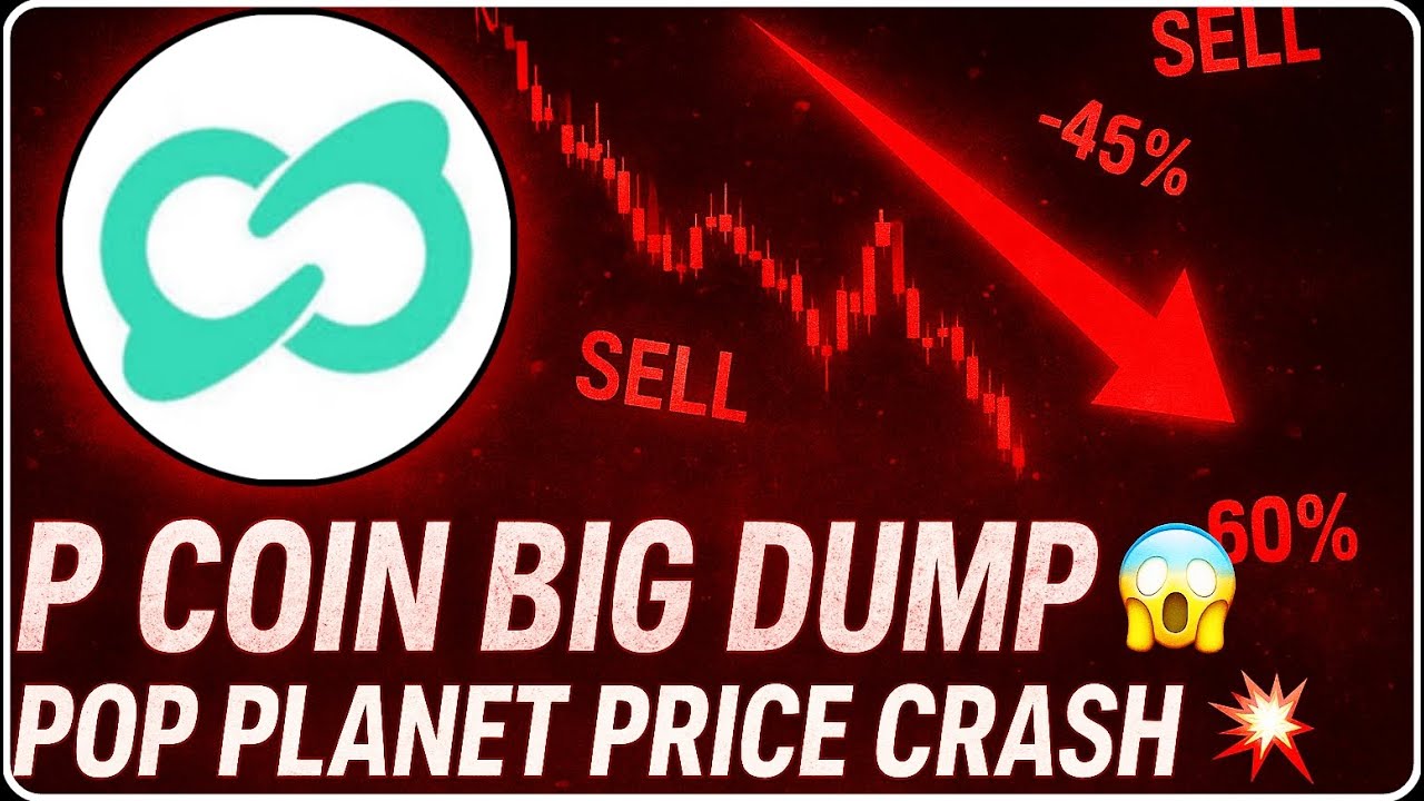 Слив монеты P 😭 — но почему? Новости Pop Planet Coin сегодня | Анализ рынка криптовалют P