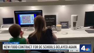 New food contract for DC schools delayed again | NBC4 Washington
