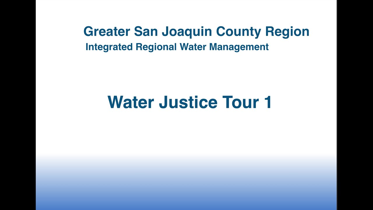 Water Justice Tour YouTube