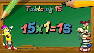 Celebrity 15 times table | multiplication of 15| Profile
