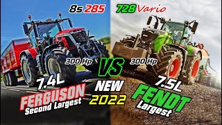 New M.ferguson 8S 285 Vs New Fendt 728 Vario - Which Comes First? Comparison New Age Tractors