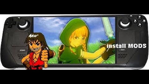 How to install mod Linkle 3.0 Zelda BOTW Cemu 2.8 SteamDeck+MODPACK download