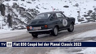 MOTOR TV22: Der Fiat 850 Coupé von Michael Krammer bei der Planai Classic 2023 Fiat 950 Sport Coupe