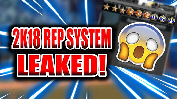 NBA 2K18 NEW REP SYSTEM CONFIRMED!?!? DIFFERENT REP LEVELS!?