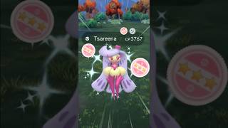 When I got Shundo Tsareena..... 😳 Pokemon go