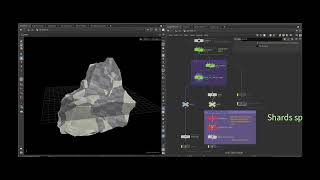 Collision Course The shard is struck | Meteor FX Breakdown  | University Of The Arts London