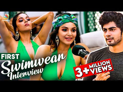 Actress Sanam Shetty UnderWater Bikini Interview | Big Boss 3 Tharshan