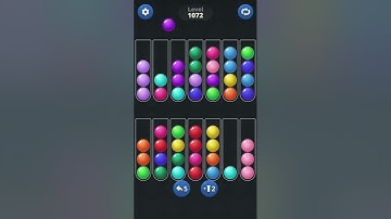 Ball Sort by Infinite Joy (V2): Levels 1071, 1072, 1073