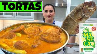 WOW! 😱 Tortas de pescado envueltas en masa