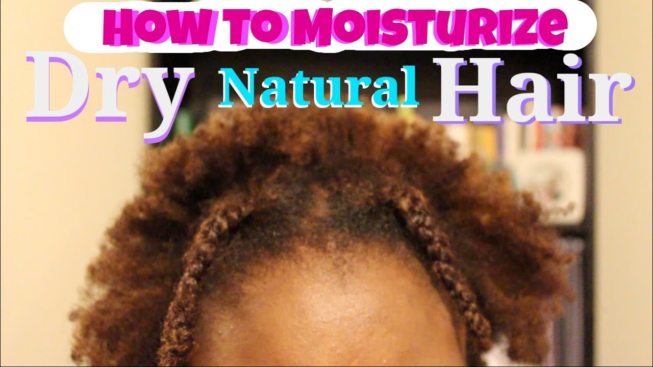 How To Moisturize Dry Natural 4C Hair LCO Vs LOC Method YouTube