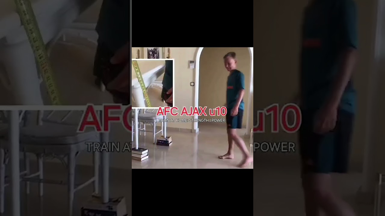 AFC Ajax u10: train at home: strength | power 