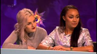 Little mix on celebrity juice, 7th november 2013. no copyright
infringement intended!