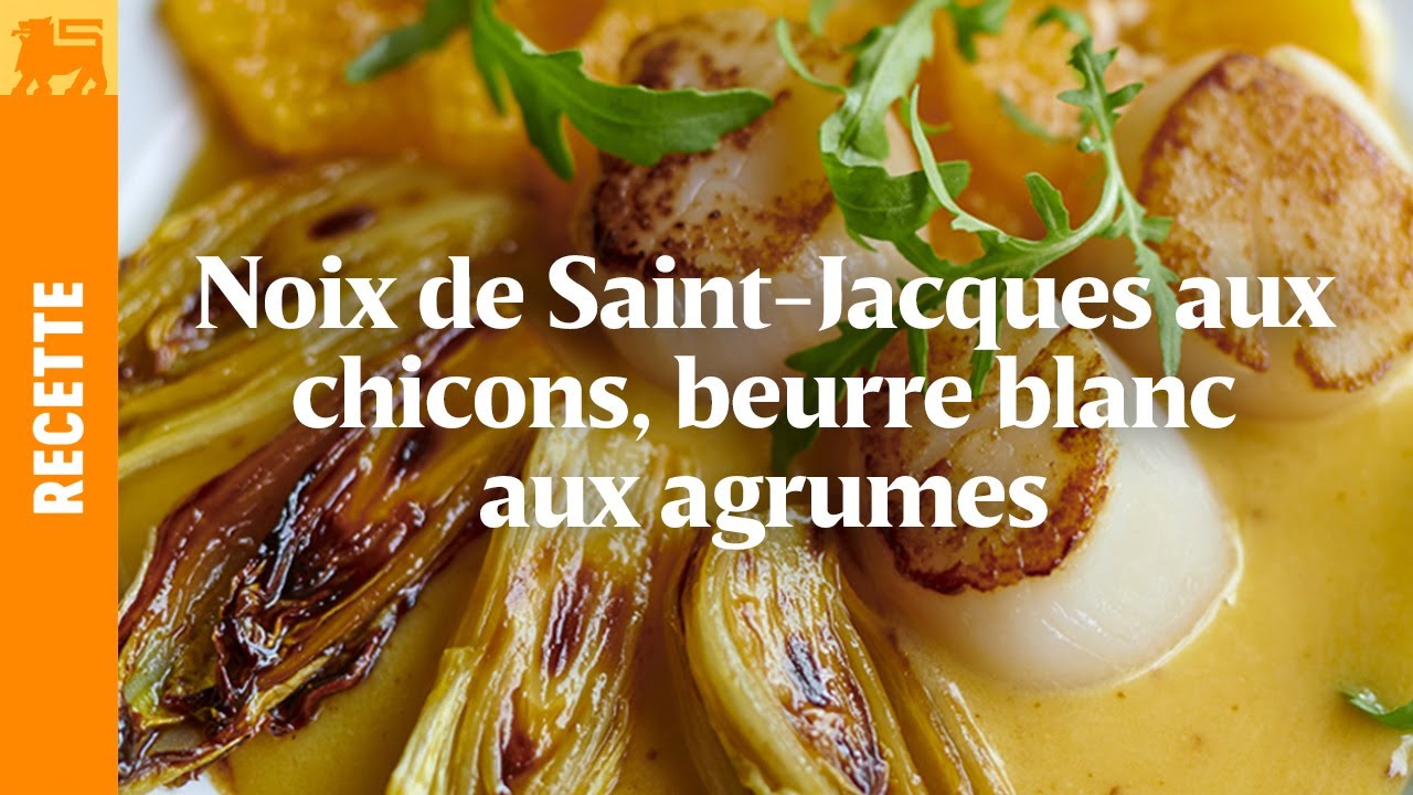 Noix de Saint-Jacques en coque d'endive - Arts & Gastronomie