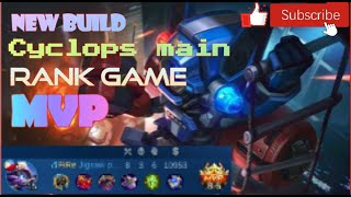 Cyclops Main New Build | Gameplay By jigsaw puzzle  | MLBB screenshot 2