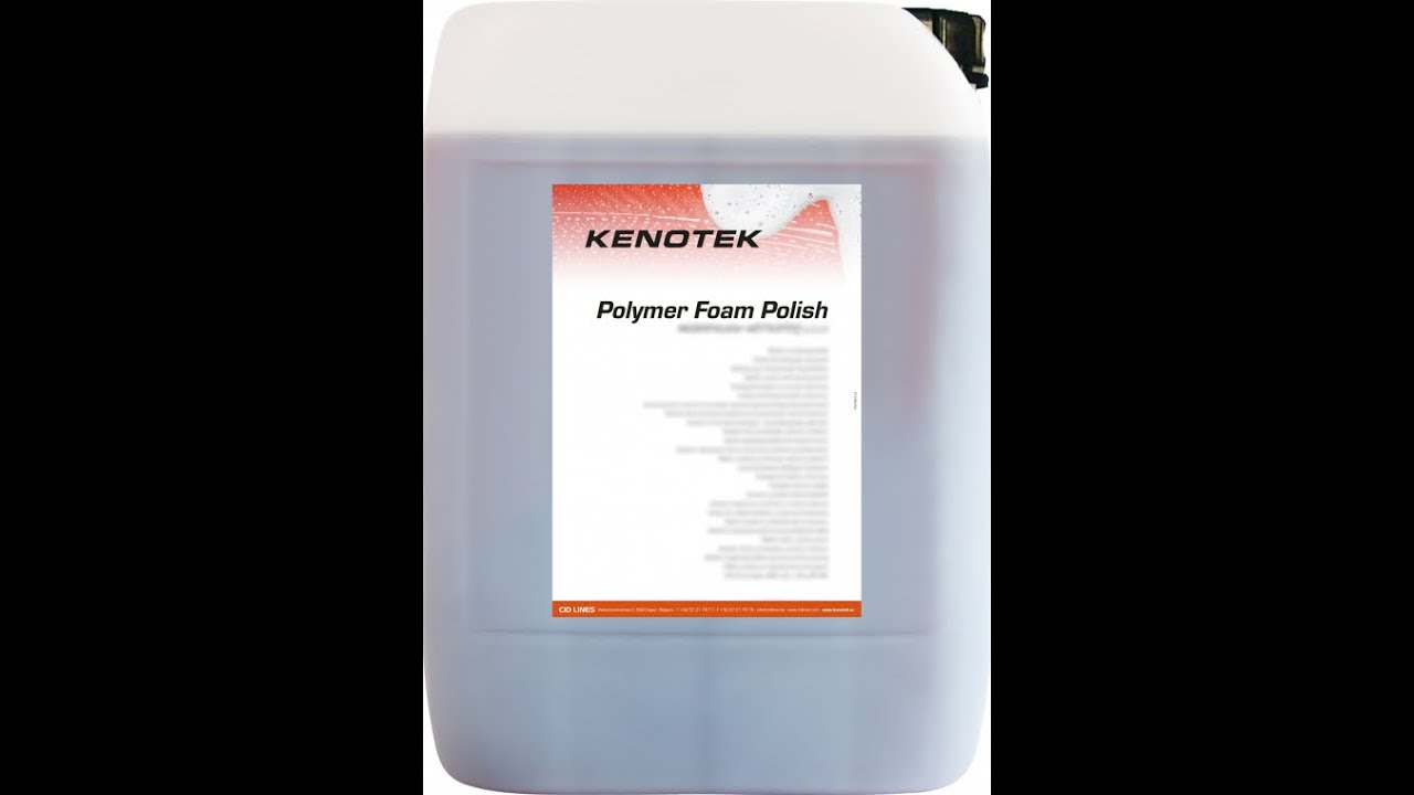 Polymer Foam Polish. Сильноконцентрированный полимерный воск. Kenotek Belgium.