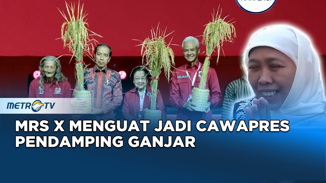 Berita Pemilu - Mrs X Menguat Jadi Cawapres Pendamping Ganjar