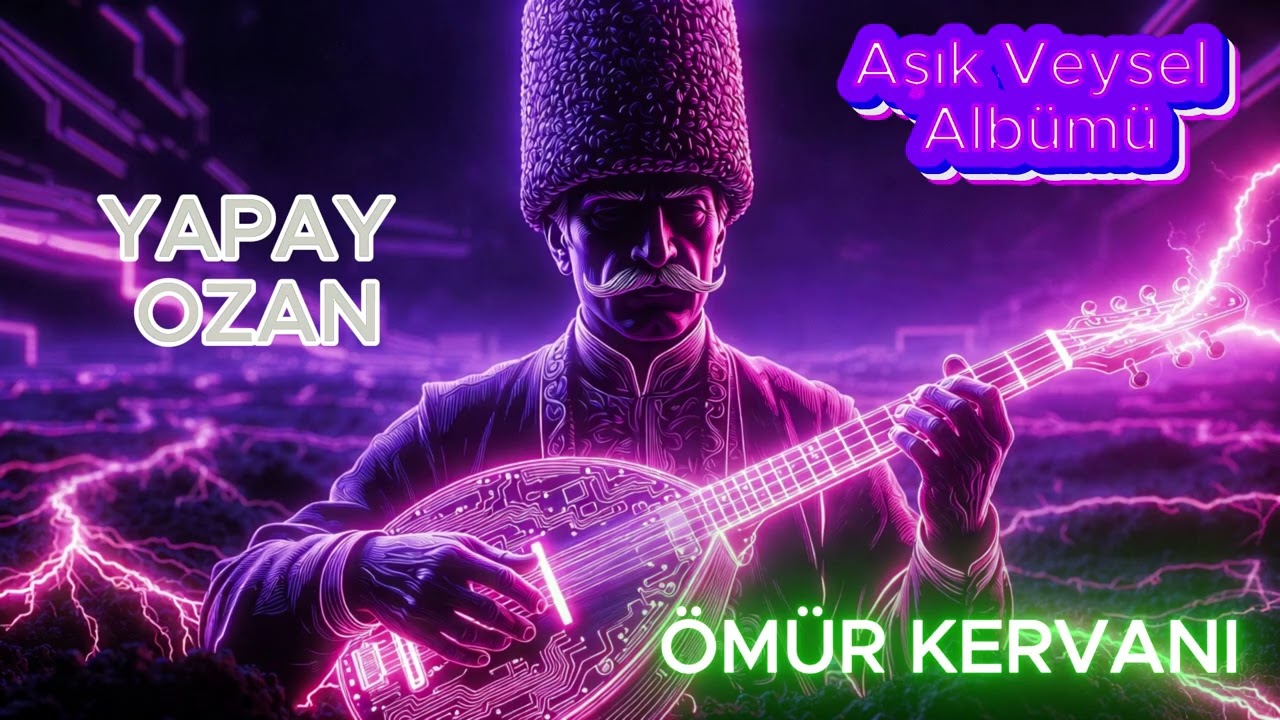 Ömür Kervanı - Aşık Veysel | Yapay Ozan (Modern Siber Yorum)