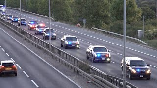 US Secret Service go to collect President Biden from the airport for the Queen's funeral 🇺🇸 🇬🇧