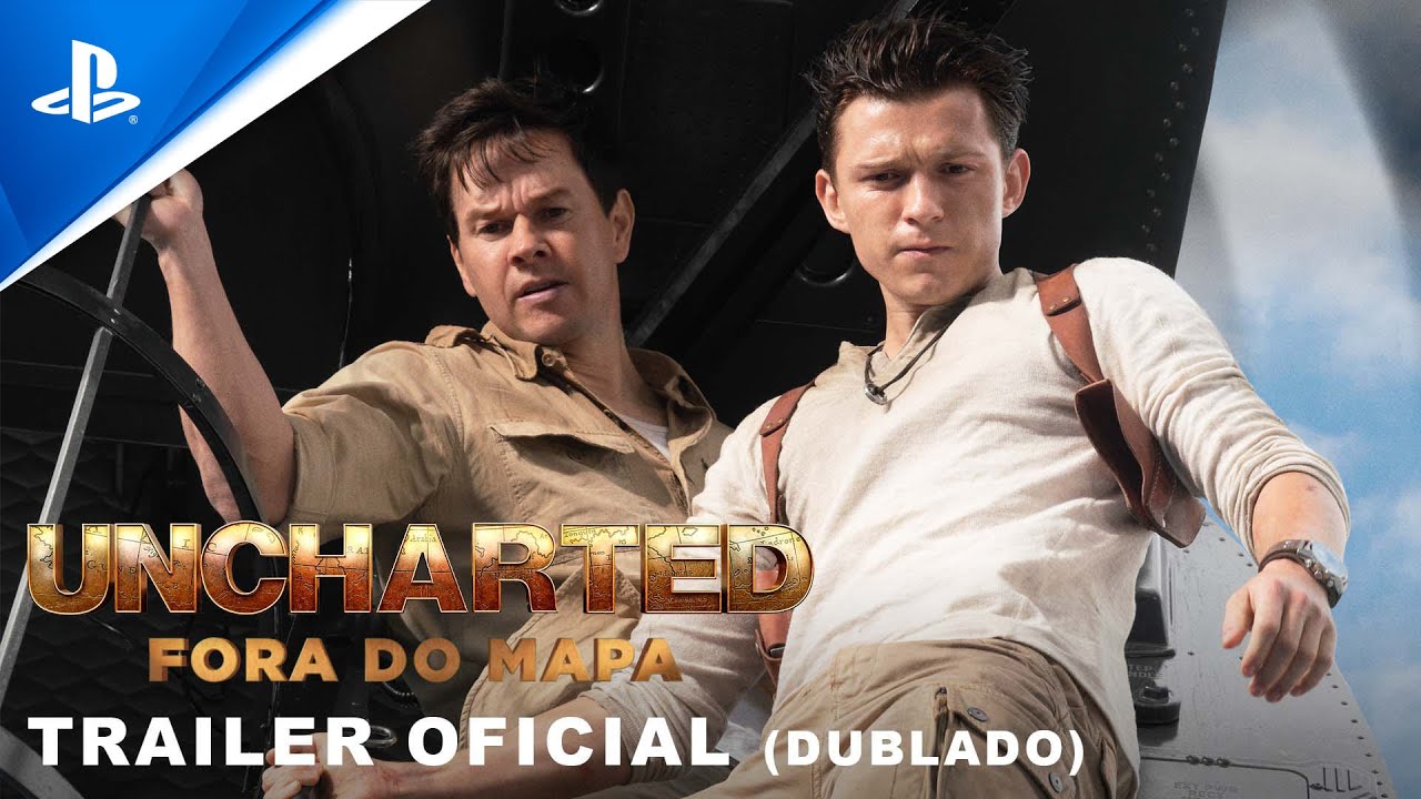 A pré-venda do filme Uncharted Fora - Plaza Shopping Itu