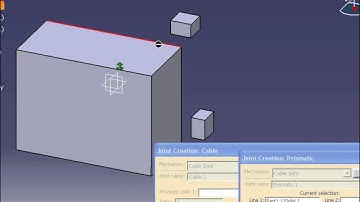 CATIA V5/DIGITAL MOCKUP/DMU KINEMATICS/ Cable Joint