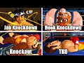 Punch-Out!! Wii HD - All Knockdown, KO & TKO Animations