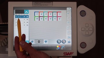 8-Loading Design and Selecting Colors SWF MAS-12 Embroidery Machine Tutorial