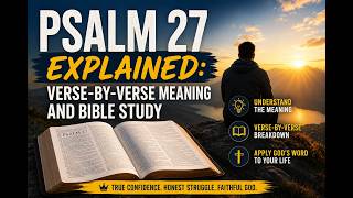 Psalm 27 Explained: Verse-by-Verse Meaning and Bible Study Psalm 27 Explained: Verse-by-Verse Meaning and Bible Study