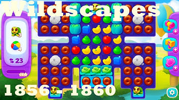 Wildscapes Level 1856 - 1860 HD Walkthrough | 3 - match game | gameplay | android | ios | pc | app