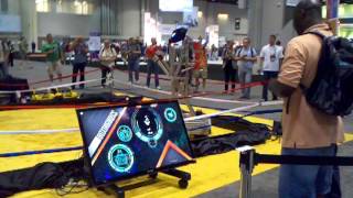 Xbox kinect boxing bots at TechEd 2012