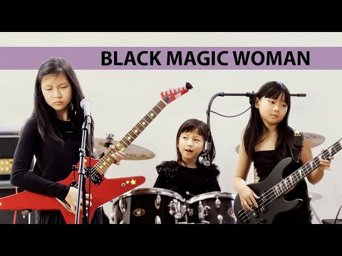 Black Magic Woman - Santana - Band Cover by Mad Carrot, 7, 9, 10yo girls