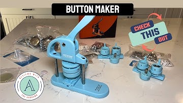 Button Maker Set - Everything Needed to Make your own Buttons!