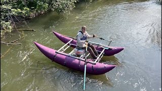 #1371 Anchorage Alaska Rafting on Campbell creek July 27