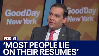 Rep. George Santos on GDNY: 'Most people lie on their resumes'