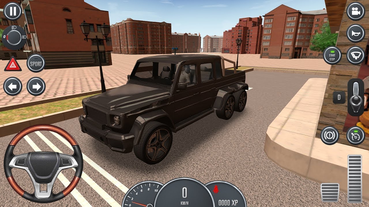 Driving School 2016 - MOD - 6x6 Car - (by Ovidiu Pop) - Gameplay Android 2019 HD