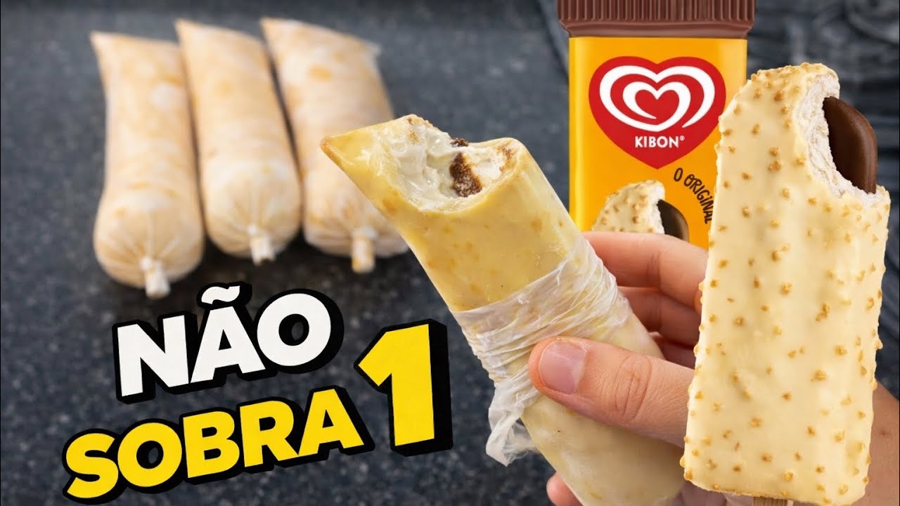 🚨 Vende Tudo Em um Dia - Sabor Novo de Geladinho - chupchup