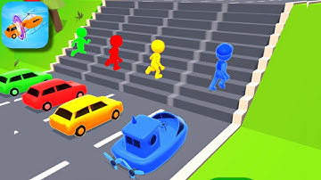 Shape Shifting 🏃‍♂️🚁🚗Max level Gameplay Walkthrough Part - 34 (iOS,Android) All levels