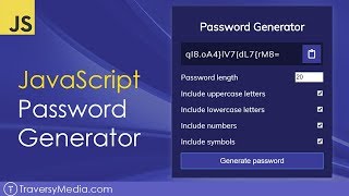 JavaScript Password Generator screenshot 3