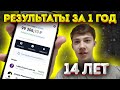 ИНВЕСТИРОВАЛ 1 год в акции в 14 ЛЕТ. Какие результаты? Сколько я заработал? // Тинькофф инвестиции