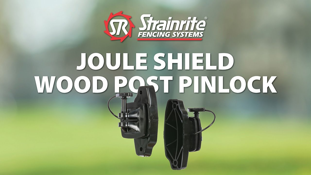 Strainrite | Joule Shield Wood Post Pinlock Insulators