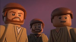 Lego Star Wars Holiday Special Binary Sunset Scene