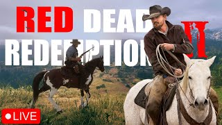 🔴Adventures of KLAUS in the Wild West : RED DEAD REDEMPTION 2 PART 2 LIVE