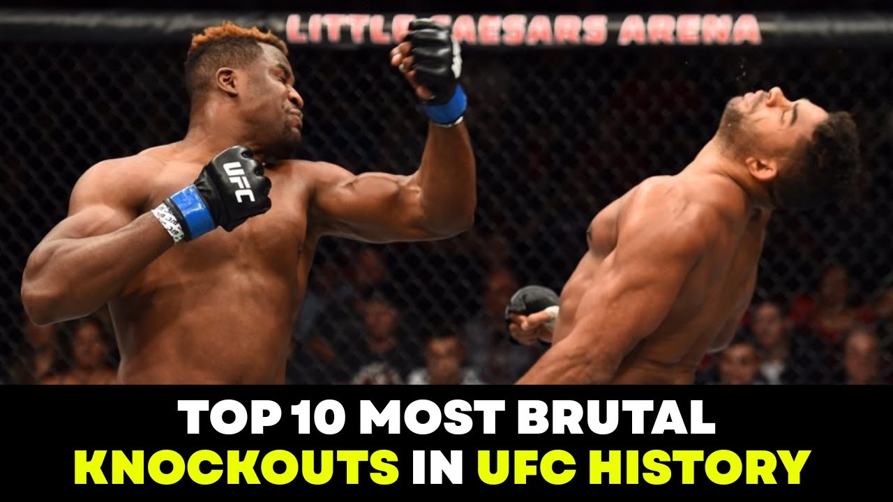 10 Most Brutal Knockouts In UFC History. - YouTube