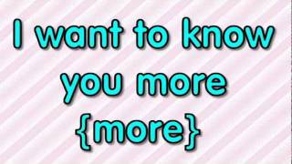 Sonicflood- I want to know you more {with lyrics}