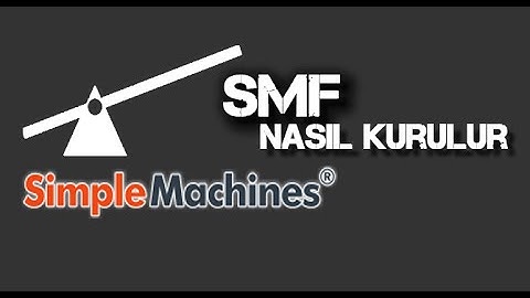 SMF Forum Scripti Kurulumu